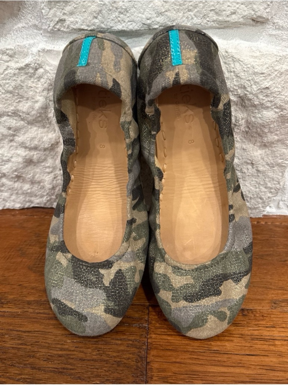 Tieks  Camo Ballet Flats
